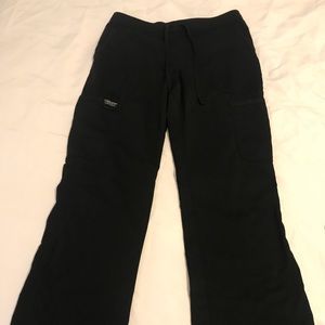 Small black Cherokee work wear scrub bottoms